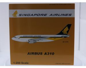 Schaal 1:200 WB Models WB-A310-001 Airbus A310 - 222 Singapore Airlines Reg. 9V-STN #8265