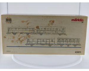Schaal H0 Märklin 43971 4 Lokaal-personenrijtuigen uit de '50-er jaren '50 jaar CFL' van de CFL #8271
