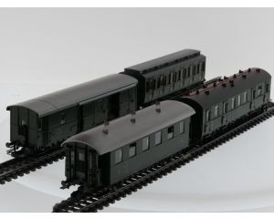 Schaal H0 Märklin 43971 4 Lokaal-personenrijtuigen uit de '50-er jaren '50 jaar CFL' van de CFL #8271