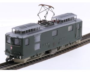Schaal H0 Ortwein 1130 elektrische locomotief HGe 4/4 van de SCC-CFF #P322