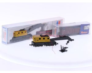Schaal N Roco 25093, 25099 goederen wagens set 3-delig van de DB #9083