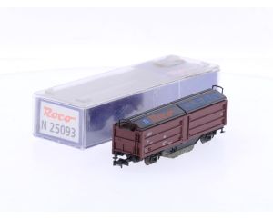 Schaal N Roco 25093, 25099 goederen wagens set 3-delig van de DB #9083
