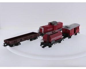 Schaal H0 Märklin 29750 brandweertrein van de DB. Digitaal #9107