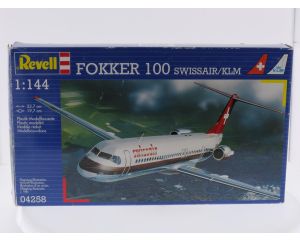Schaal 1:144 Revell 04258 Fokker 100 Swissair/KLM #9292