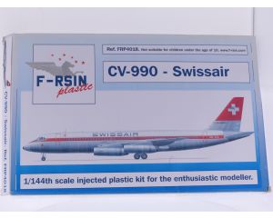 Schaal 1:144 F-rsin FRP4018 Convair CV-990 Coronado Swissair #9294