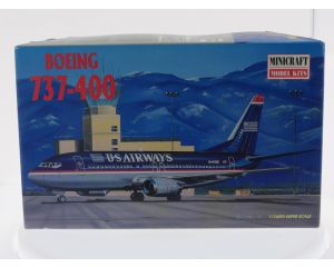 Schaal 1:144 Minicraft 14448 Boeing 737-400 US Airways Reg. N731AU #9334