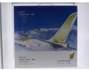 Schaal 1:200 Herpa 551069 Airbus A330-200 'F1 2005' Gulf Air Reg. A40-KE #9341