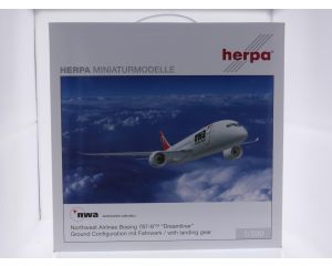 Schaal 1:200 Herpa 552011 Boeing 787-8 'Dreamliner' Northwest Airlines Reg. N787US #9344