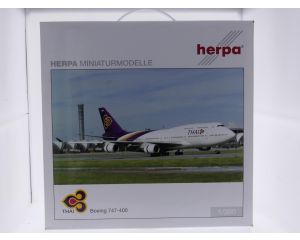 Schaal 1:200 Herpa 552141 Boeing 747-400 Thai Airways Reg. HS-TGO #9347