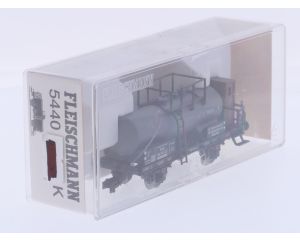 Schaal H0 Fleischmann NEW OLD STOCK 5440 K ketelwagen I.G Farbenindustrie van de DRG #9470