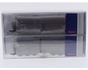 Schaal H0 Roco 76070 2-delige zelflossende wagons Faals 150 van de DB #9664