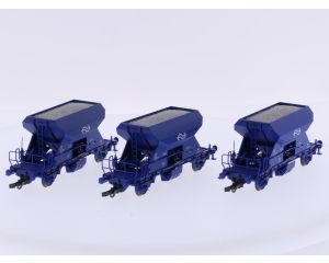 Schaal H0 Roco 44051 set van 3 onderlossers van de NS #9702