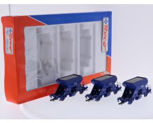 Schaal H0 Roco 44051 set van 3 onderlossers van de NS #9702