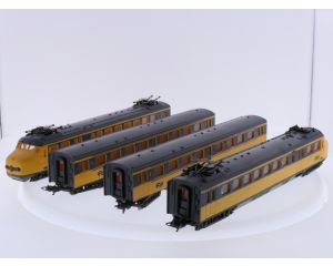 Schaal H0 Lima 149709 4-delige elektrisch treinstel Mat '54 "Hondekop" van de NS #9706