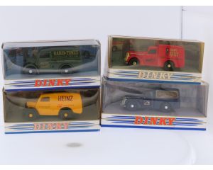 Schaal 1:43 Matchbox NEW OLD STOCK DY-4 (2x), DY8 en DY8-B set van 4 Britse voertuigen #9725