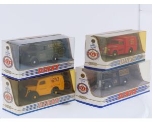 Schaal 1:43 Matchbox NEW OLD STOCK DY-4 (2x), DY8 en DY8-B set van 4 Britse voertuigen #9725