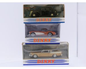 Schaal 1:43 Matchbox NEW OLD STOCK DY-5, DY-23B en DY-26 set van 3 Amerikaanse voertuigen No. 1 #9727