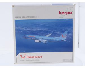 Schaal 1:200 Herpa 550352 Hapag-Lloyd Boeing 737-800 Reg. D-AHLP #10002
