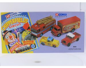 Schaal 1:50 Corgi 31703 NEW OLD STOCK voertuigen set Circus Chipperdields #10065