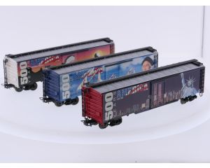 Schaal H0 Märklin 84564 speciale goederenwagon-set "500 jaar America" #10096