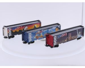 Schaal H0 Märklin 84564 speciale goederenwagon-set "500 jaar America" #10097