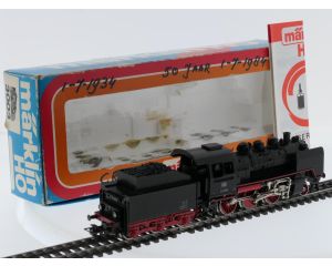 Schaal H0 Märklin 3003 stoomlocomotief met losse tender BR 24 van de DB #10098