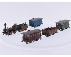 Schaal H0 Märklin 26471 treinset de Spanisch-Brötli-Bahn: de eerste Zwitserse spoortrein van de SNB. Digitaal #10115