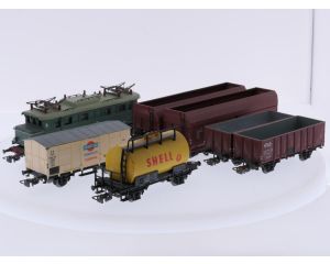 Schaal H0 goederentrein van de DB #10123