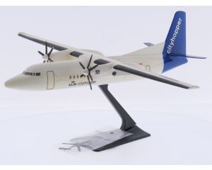 Schaal 1:100 IMC Holland Fokker 50 KLM Cityhopper Reg. NA #10162