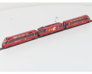 Schaal H0m Bemo 7259 100 Bernina panorama express ontwerpstudie Grundsett van de RhB #P246