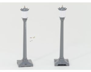 Schaal 0 RailKing 1058 No. 35 street lamp set grijs #8364