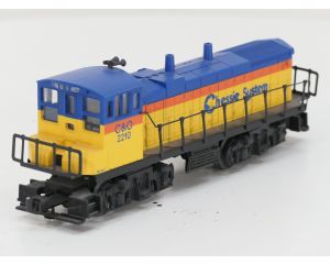 Schaal 0 K-Line K-2210 diesellocomotief MP-15 Chessie System van de C&O #8375