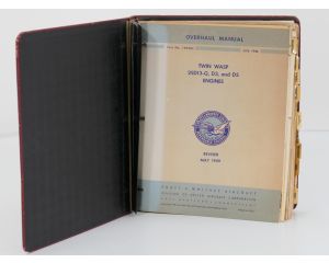 Pratt & Whitney Twin Wasp 2SD13-G (R-2000) – Overhaul Manual #8954