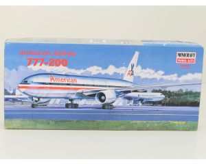 Schaal 1:144 Minicraft 14472 Boeing 777-200 American Airlines Reg. N787AL #9312
