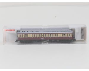 Schaal H0 Fleischmann NEW OLD STOCK COMPLETE SET 4888 en 5875 stoomlocomotief BR 38 met personenrijtuigen van de DRG #9439