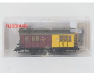 Schaal H0 Fleischmann NEW OLD STOCK COMPLETE SET 4882 en 5825 Die alten Preußen von Fleischmann - Personenzug der KPEV met postwagen #9446