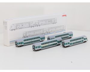Schaal H0 Märklin 43580 setrijtuigen "dubbeldekkers" van de DB #9694
