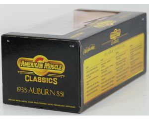 Schaal 1:18 American Muscle NEW OLD STOCK 7995 1935 Auburn 851 #9753