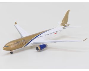 Schaal 1:200 Herpa 551069 Airbus A330-200 Gulf Air Reg. A40-KE #9887
