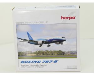 Schaal 1:200 Herpa 550277 Boeing 787-8 Dreamliner Ground Configuration Reg. NA #9890