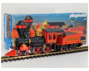 Playmobil 4054 Western stoomlocomotief “Pacific Railroad” met tender