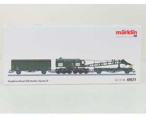 Schaal H0 Märklin 49571 kraan met stoomaandrijving type 058 (Ardelt) van de DB #10090