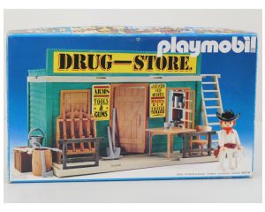 Playmobil 3462 Western Drug Store Bijna compleet OVP #9951