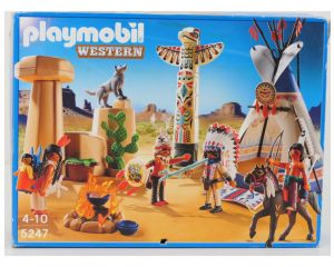 Playmobil 5247 Indianendorp compleet OVP #9953