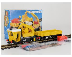 Playmobil 4053 Kraanlok met wagon onbespeeld