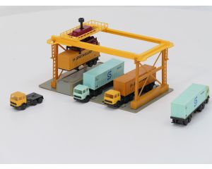 Schaal H0 Lima 9050, 9051, 9052 en 600951 scenery set #10126