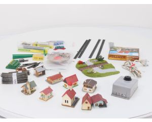 Schaal N Minitrix startset diesellocomotief werkloc van de DB #10138