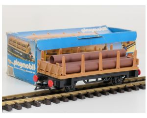 Playmobil 4105 rongenwagen met buizenlading OVP
