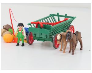 Playmobil 3246 Kar met paarden + 5505 + 4529 #10802