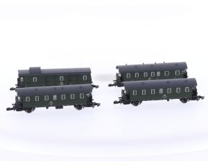 Schaal Z Märklin 87513 Set Personenrijtuigen van de DR #5329